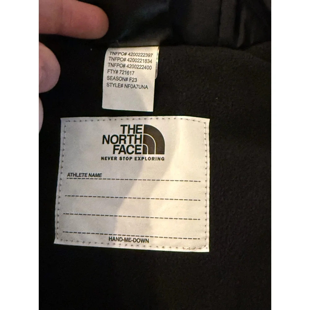 The North Face DryVent Black Hooded Full Zip Snowsuit 6-12M Unisex Baby Snow Ski